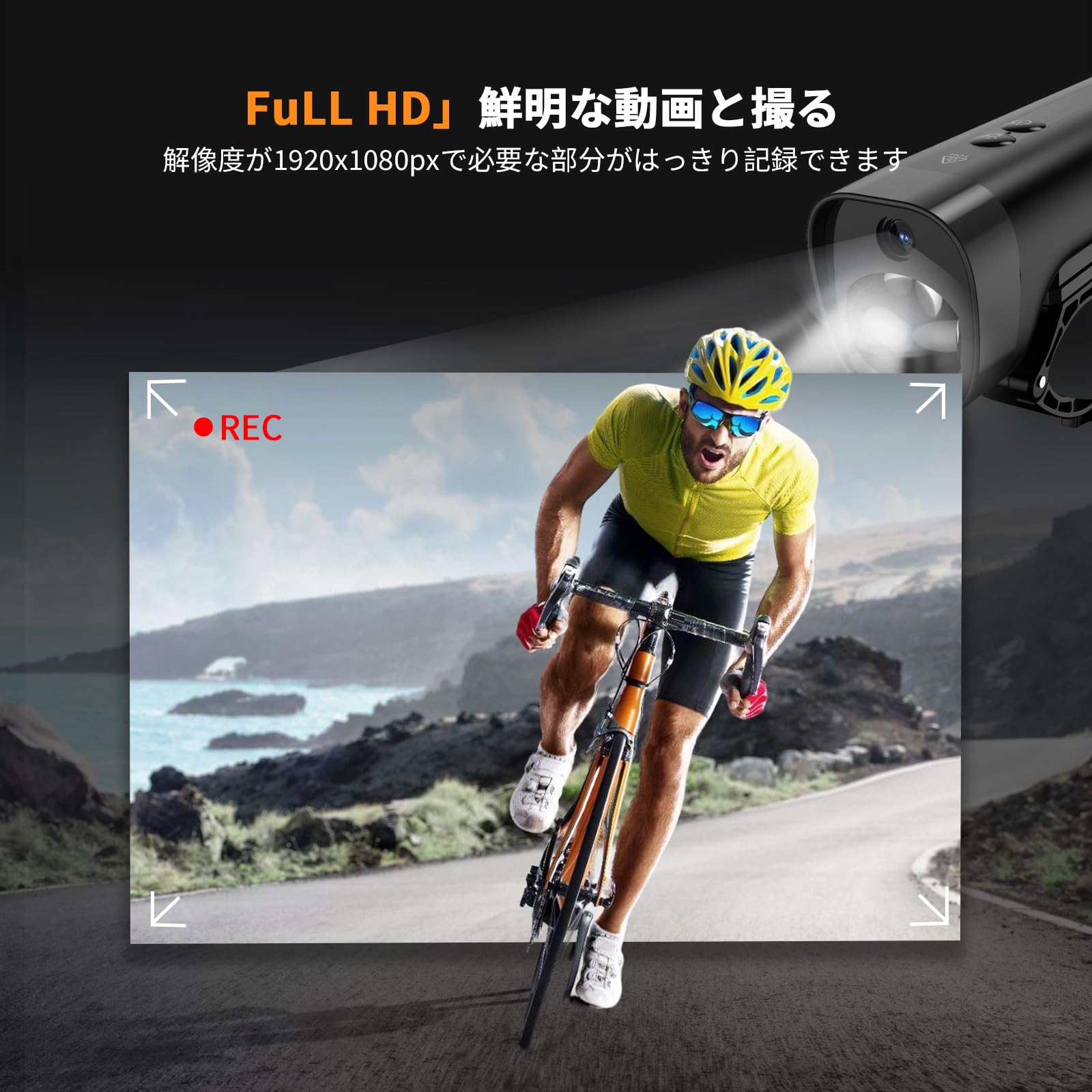 Amazon.co.jp: ATOVANKA: 自転車 ミラーカメラ